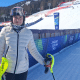 Alice Padilha no esqui alpino feminino slalom - Milão-Cortina 2026