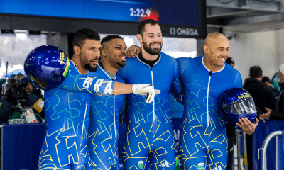 Seleção brasileira de bobsled - Boka Davidson de Souza, Rafael Souza, Luís Bacca e Edson Bindilatti