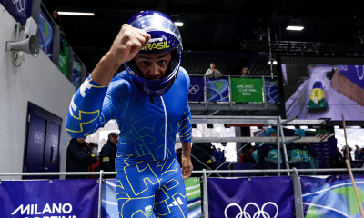 Edson Bindilatti no bobsled dos Jogos Olímpicos de Inverno Milão-Cortina 2026