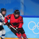 Canadá Finlândia hóquei no gelo feminino jogos de inverno jogos olímpicos de inverno milão-cortina 2026