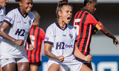 Atlético-MG bate Vitória e vence a primeira no Brasileirão Feminino
