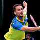 Fabrício Farias no Internacional de Portugal de badminton