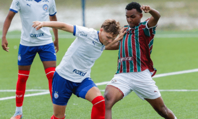 Bahia e Fluminense pelo Brasileirão Sub-20
