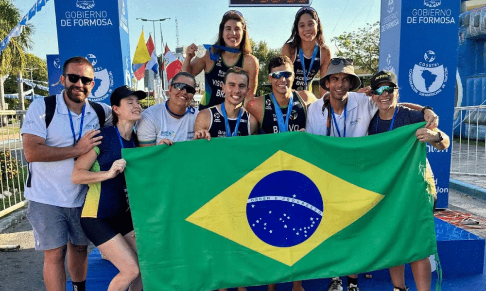 Chuva de medalhas Brasil domina Sul-Americano de Triatlo na Argentina