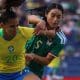 Seleção feminina de futebol, Brasil, México