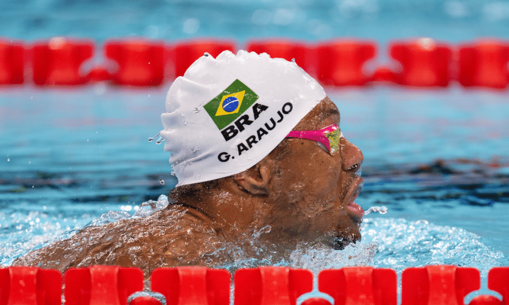 Gabrielzinho conquistou mais uma medalha de ouro neste sábado em evento na Itália (Foto: Douglas Magno/CPB - @douglasmagno)