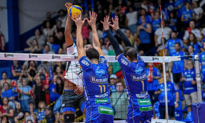 O Campinas não tomou conhecimento do Praia e marcou 3 sets a 0 em casa pela Superliga (Foto: Pedro Teixeira/Vôlei Renata)