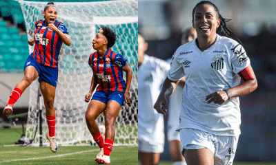 Bahia Santos Brasileirão feminino, onde assistir