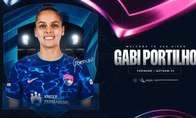 Gabi Portilho é anunciada nova contratação do San Diego Wave. (Divulgação)