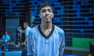 Giovanni Aubin é vice-campeão no Dutch Open de Taekwondo