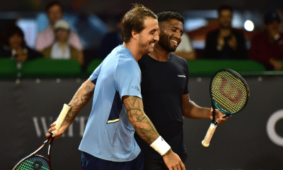 João Lucas Reis e Felipe Meligeni no Challenger de São Paulo