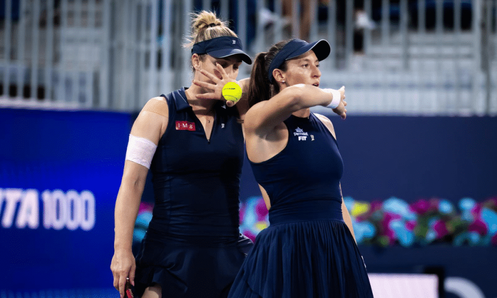 Luisa Stefani e Gabriela Dabrowski no WTA 1000 de Miami