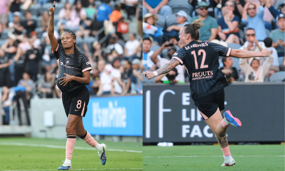 Magia brasileira Ary Borges e Maiara Niehues brilham em goleada na NWSL