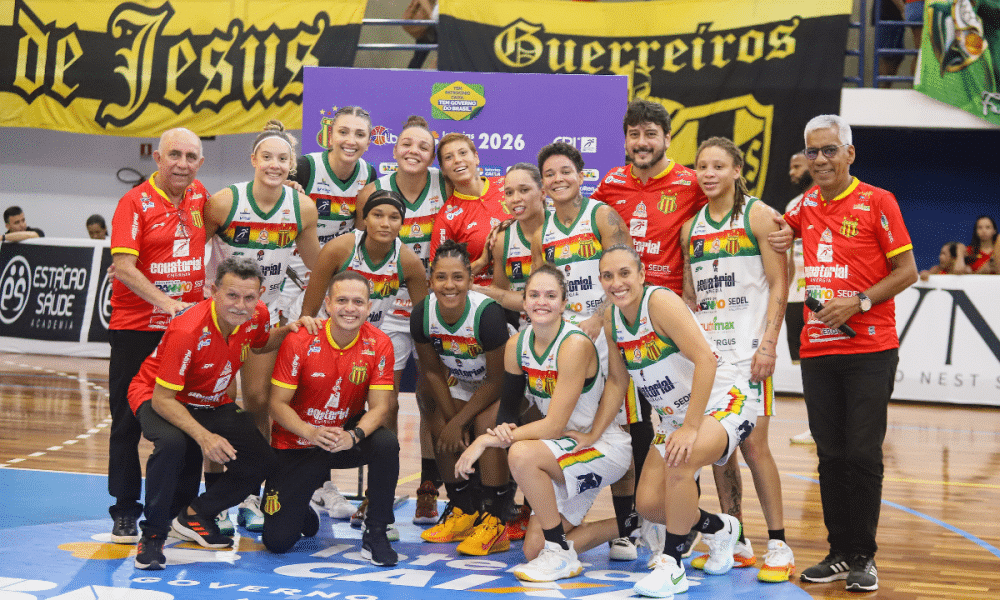 Passeio do Sampaio: equipe vence por 40 pontos e segue imbatível na LBF (Foto: Sampaio Corrêa)