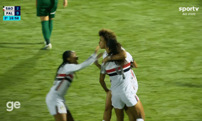 São Paulo atropela e quebra invencibilidade do Palmeiras no Brasileirão Feminino (Foto: Rubens Chiri/Saopaulofc.net)