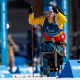 Aline Rocha no paraesqui cross-country dos Jogos Paralímpicos de Inverno