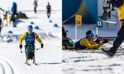 Aline Rohca e Elena de Sena nos Jogos Paralímpicos de Inverno