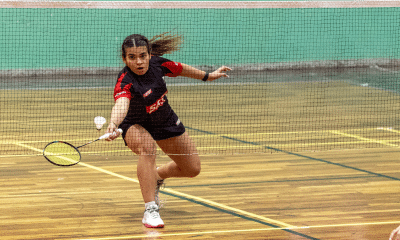 Ana Carolina Reis no Internacional da espanha de parabadminton