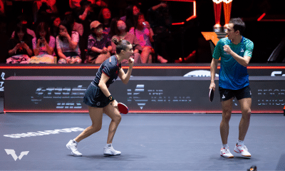 Bruna Takahashi e Hugo Calderano jogam o WTT Champions de Chongqing
