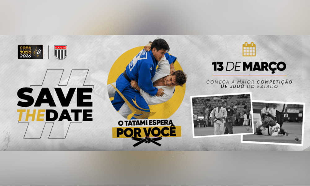 Copa São Paulo de Judô 2026 no ginásio do ibirapuera