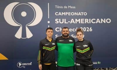 Brasil no sul-americano de tênis de mesa em chapecó