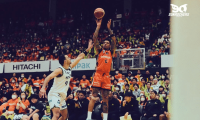 Didi Louzada em quadra pelo Sunrockers Shibuya - brasileiro retornou de lesão