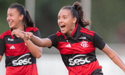 Flamengo venceu o Fluminense por 3 a 1, no Marcelo Vieira, em Xerém