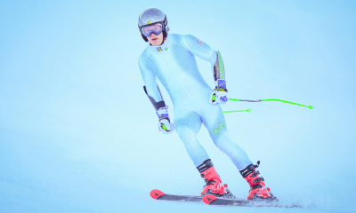 Lucas Pinheiro Braathen na Copa do Mundo de esqui alpino na Eslovênia