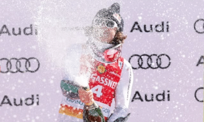 Lucas Pinheiro Braathen na Copa do Mundo de esqui alpino na Eslovênia