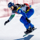 Noah Bethonico na Copa do Mundo de snowboardcross