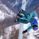 Pat Burgener na Copa do Mundo de snowboard halfpipe
