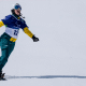 Vitória Machado no banked slalom do parasnowboard nos Jogos Paralímpicos de Inverno Milão-Cortina 2026