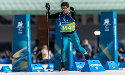 Wellington da Silva no paraesqui cross-country nos Jogos Paralímpicos de Inverno Milão-Cortina 2026