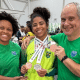 3 medalhas e 2 recordes para Laura Amaro no Pan-Americano de LPO (Foto: CBLP)
