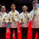 Brasil conquista dobradinhas e soma medalhas na ginástica dos Jogos Sul-Americanos da Juventude