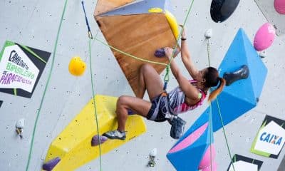 Campeonaro Brasileiro de Paraescalada conta com disputas intensas no Parque Olímpico do Cajuru, em Curitiba