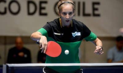 Na imagem, Danielle Rauen, que levou ouro para o Brasil na classe 9 no Para Future de Santiago.