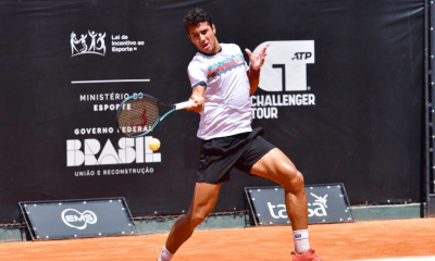 Mateus Alves atua ao lado do chileno Matías Soto no Challenger disputado no México (Foto: João Pires/Fotojump)