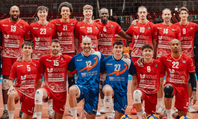 Lukas Bergmann disputa final da Copa Europeia em sua primeira temporada fora do Brasil (Foto: CEV/Divulgação)