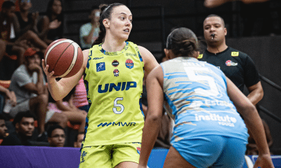 O Santo André venceu o Sodiê Mesquita fora de casa pela LBF (Foto: Maurício Almeida/Mesquita)