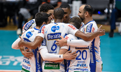 Campinas enfrenta o Monte Carmelo no primeiro jogo de quartas de final da Superliga (Foto: Pedro Teixeira/Vôlei Renata)