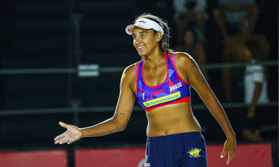 Duda e Ana Patrícia vencem duas e ficam a um passo das quartas no Elite 16 de Saquarema