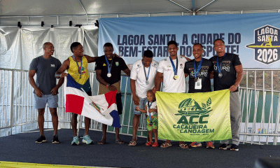 Aconteceu neste sábado (11) o segundo dia da Copa Brasil de Canoagem Velocidade de 2026 (Foto: CBCa/Divulgação)