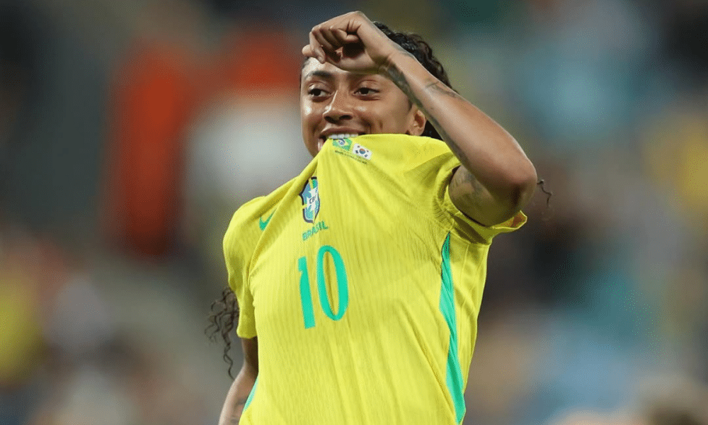 Camisa 10, Kerolin entrou no segundo tempo e mudou o jogo (Foto: Lívia Villas Boas/Staff Images/CBF)