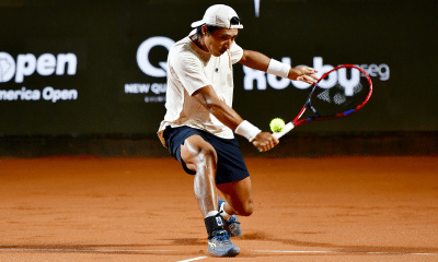 Pedro Sakamoto está na segunda rodada de Challenger disputado na Bolívia (Foto: Ju Pastoriza/Fotojump)