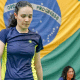 Bruna Vasconcellos venceu na estreia do Internacional de Parabadminton (Foto: Fotop/Divulgação)