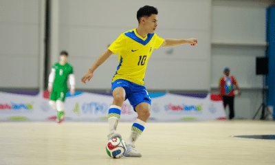 Luka Berroeco liderou a artilharia do Brasil com três gols dos nove (Foto: Juliana Ávila/COB)