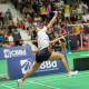 Juliana Viana estreou com vitória tranquila na Etapa de Caxias do Sul do Nacional de Badminton (Foto: Josias Filmes/Fotop)