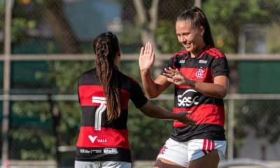 Brendha assume artilharia da competição depois de marcar 6 gols na vitória do Flamengo no Brasileirão sub-20 feminino sobre o Litoral do Norte.