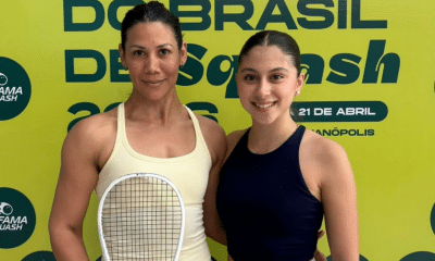 Juliana Pereira mantém domínio e avança à semifinal da Copa do Brasil de Squash (Foto: Reprodução / Instagram @cbsquash)
